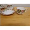 Image 7 : Qty 4 Nikko Tableware Japan Tea Cups & Saucers 6" Dia