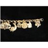 Image 5 : 14K Gold 585 Hearts & Angel Themed Charm Bracelet, 0.46 oz, 7.5" L