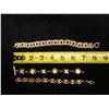 Image 3 : Qty 3 Fashion Bracelets, Misc Styles, 6.5" - 8" L