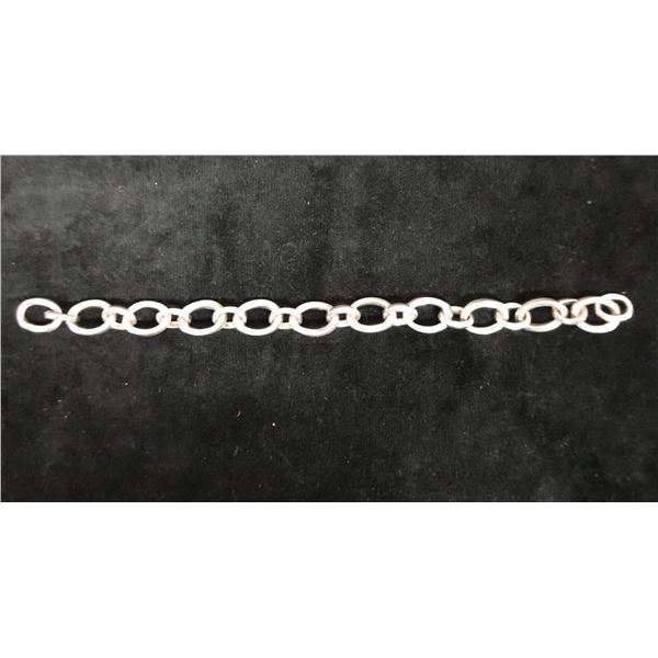 Sterling Silver 925 Chain Bracelet, 8" L