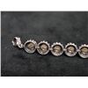 Image 6 : Sterling Silver 925 Chain Bracelet w/ Pearl Accents, 7.5" L