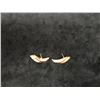 Image 2 : Pair 14K Gold Swirl Earrings