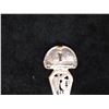 Image 3 : Sterling Silver 925 Brooch w/ Hieroglyph Design, 0.42 oz,  2" L