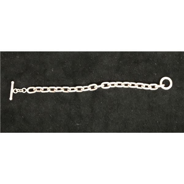 Sterling Silver 925 Chain Bracelet, 7" L