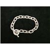 Image 2 : Sterling Silver 925 Chain Bracelet, 7" L