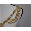 Image 4 : Fashion Metal & Faux Pearl Beads Cascade Necklace, 34" L
