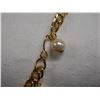 Image 5 : Fashion Metal & Faux Pearl Beads Cascade Necklace, 34" L