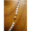 Image 6 : 14K Gold Necklace w/ Pearl Beads, 18" L