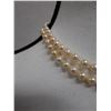 Image 4 : White Pearl Bead Single Strand Necklace 32" L