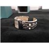Image 3 : Ecclissi Sterling Silver Hinged Cuff Watch w/ Fleur-de-Lis Design