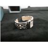 Image 4 : Ecclissi Sterling Silver Hinged Cuff Watch w/ Fleur-de-Lis Design