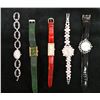 Image 1 : Qty 5 Watches: Sterling Silver, Peugeot, KJL, etc