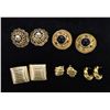 Image 1 : Qty 5 Pair Fashion Earrings: Monet, etc Misc Styles & Sizes