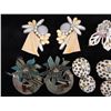 Image 2 : Qty 8 Pair Fashion Earrings, Misc Styles & Sizes