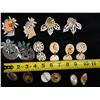 Image 8 : Qty 8 Pair Fashion Earrings, Misc Styles & Sizes