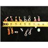 Image 5 : Qty 8 Pair Fashion Earrings, Misc Styles & Sizes
