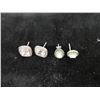 Image 2 : Qty 2 Pair Fashion Earrings, Misc Styles & Sizes
