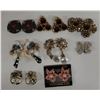 Image 1 : Qty 8 Pair Fashion Earrings, Misc Styles & Sizes