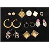Image 1 : Qty 6 Pair Fashion Earrings & 4 Pendants, Misc Styles & Sizes