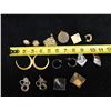 Image 7 : Qty 6 Pair Fashion Earrings & 4 Pendants, Misc Styles & Sizes