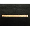 Image 2 : 14K Textured Gold Bracelet, 7.5" L, 1.68 oz