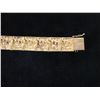 Image 7 : 14K Textured Gold Bracelet, 7.5" L, 1.68 oz