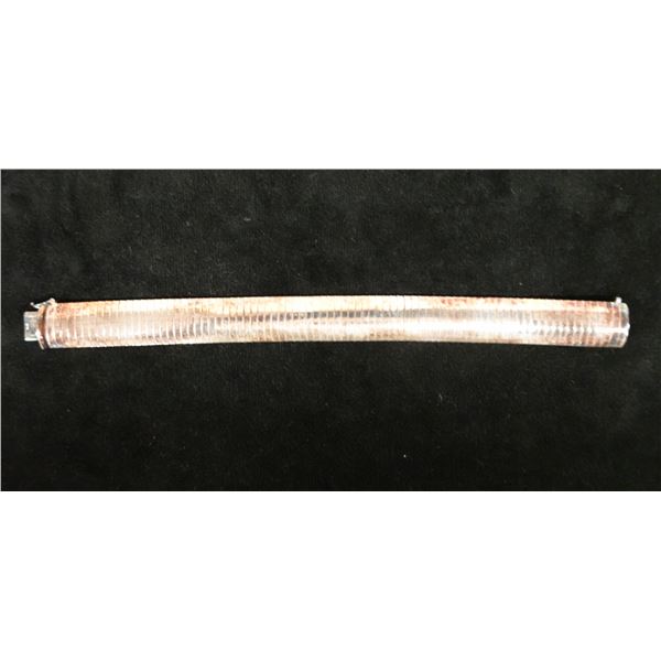 Sterling Silver 925 Bracelet Made in Italy, 8.5" L, 1.18 oz