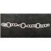 Image 1 : Sterling Silver 925 Chain Bracelet, 8" L