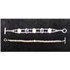 Image 1 : Qty 2 Sterling Silver 925 Bracelets, 8" L
