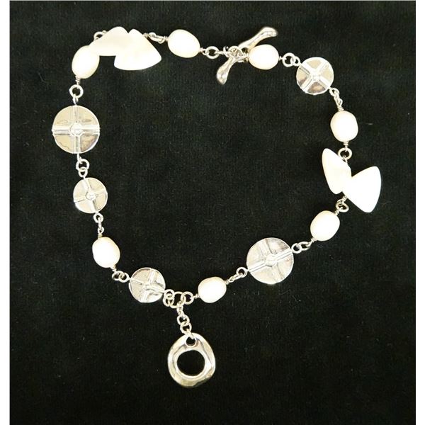 Sterling Silver 925 Necklace, 12" L