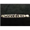 Image 2 : Michael Dawkins Sterling Silver 925 Chain Bracelet w/ Bead Accents, 8" L