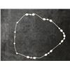 Image 2 : Sterling Silver 925 Necklace w/ Bead Accents, 34" L