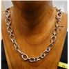 Image 1 : Metal Chain Necklace 16" L