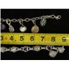 Image 6 : Qty 2 Sterling Silver 925 Bracelets w/ Charms & Bead Accents, 8.5" L