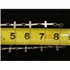 Image 5 : Qty 2 RLM Studio Sterling Silver 925 Cross Bracelets, 8" L