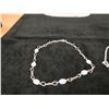 Image 2 : Qty 2 Sterling Silver 925 Necklaces w/ Charms & Bead Accents, Misc Sizes