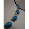 Image 4 : Sterling Silver 925 Necklace w/ Pendant & Camrose & Kross Bracelet w/ Turquoise Beads, Misc Sizes