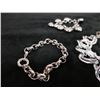Image 3 : Qty 2 Fashion Link Bracelets & 1 Necklace, Misc Styles & Sizes