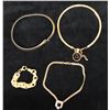 Image 1 : Qty 2 Fashion Necklaces & 1 Link Bracelet, Misc Styles & Sizes
