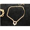 Image 3 : Qty 2 Fashion Necklaces & 1 Link Bracelet, Misc Styles & Sizes