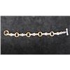 Image 3 : Sterling Silver 925 Chain Bracelet w/ Bead Accents, 8.5" L