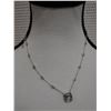 Image 3 : Qty 3 Sterling Silver 925 Necklaces, Misc Sizes