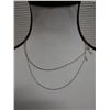 Image 5 : Qty 3 Sterling Silver 925 Necklaces, Misc Sizes