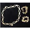 Image 1 : Qty 2 Fashion Link Bracelets w/ Bead Accents & 1 Necklace, Misc Styles & Sizes