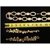 Image 6 : Qty 2 Fashion Link Bracelets w/ Bead Accents & 1 Necklace, Misc Styles & Sizes