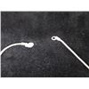 Image 2 : Qty 2 Sterling Silver 925 Necklaces, Misc Sizes (1 missing clasp)