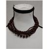 Image 6 : Qty 2 Fashion Beaded Necklace w/ 1 Pair Matching Earrings, Misc Sizes