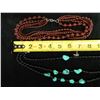 Image 8 : Qty 2 Fashion Beaded Necklace w/ 1 Pair Matching Earrings, Misc Sizes
