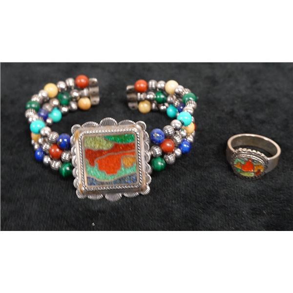 Fashion Bracelet w/ Matching Ring, Misc Sizes