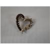 Image 2 : Bixby 18K Heart Brooch, Approx. 1" Dia